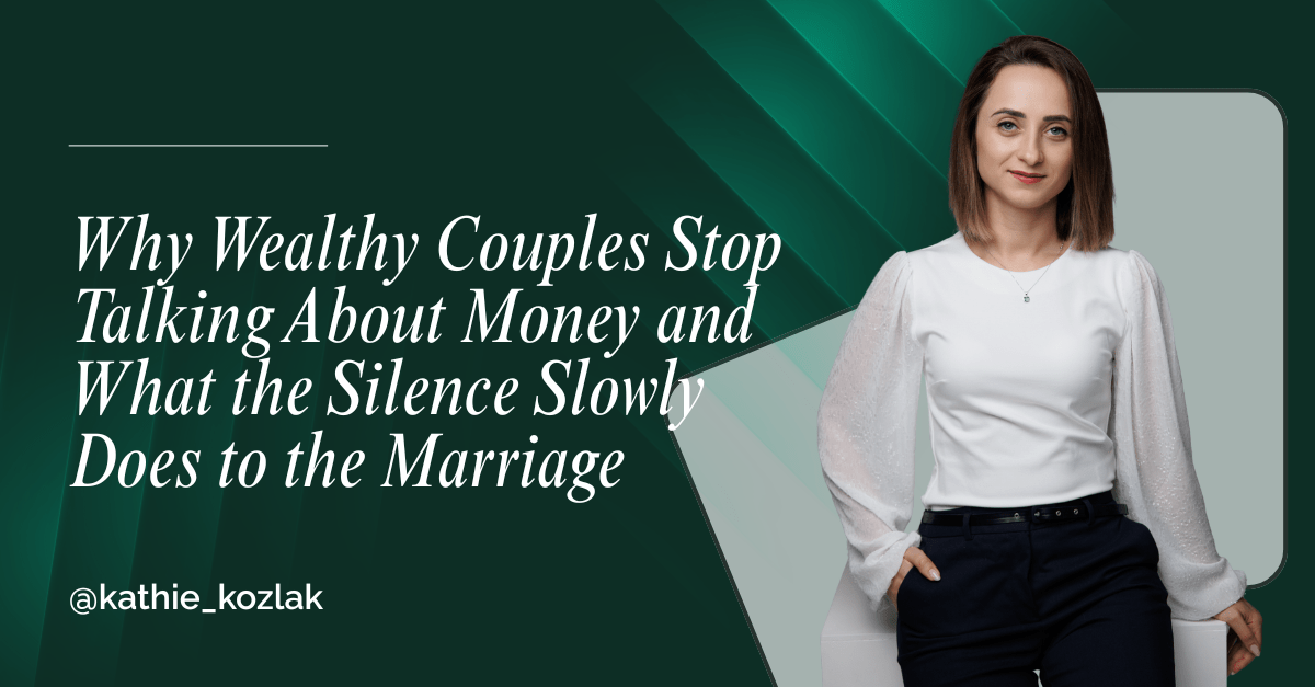 Read more about the article Why Wealthy Couples Stop Talking About Money and What the Silence Slowly Does to the Marriage