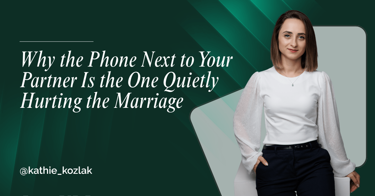 Read more about the article Why the Phone Next to Your Partner Is the One Quietly Hurting the Marriage
